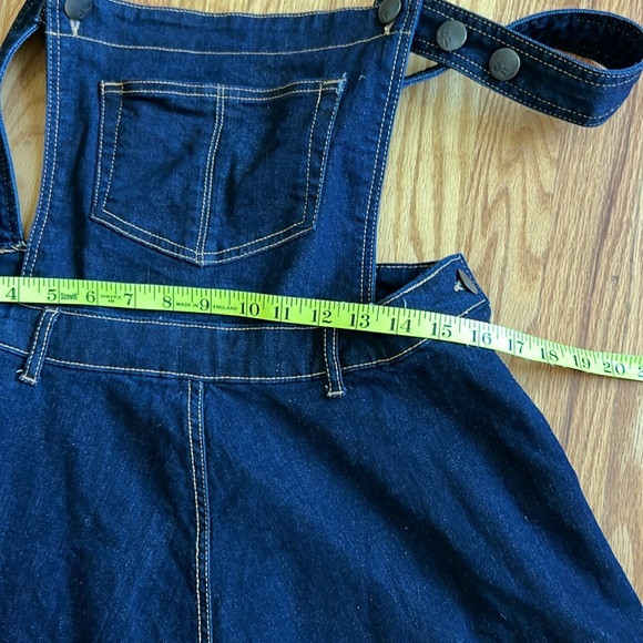 Hell bunny Denim Jumper Dress in size XL (Pinafore) - Picture 6 of 14